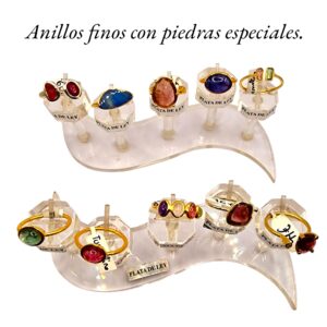 Anillos finos con piedras especiales