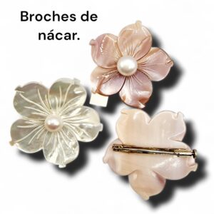 Broches de nácar