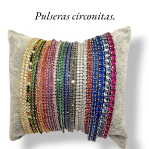 Pulseras circonitas
